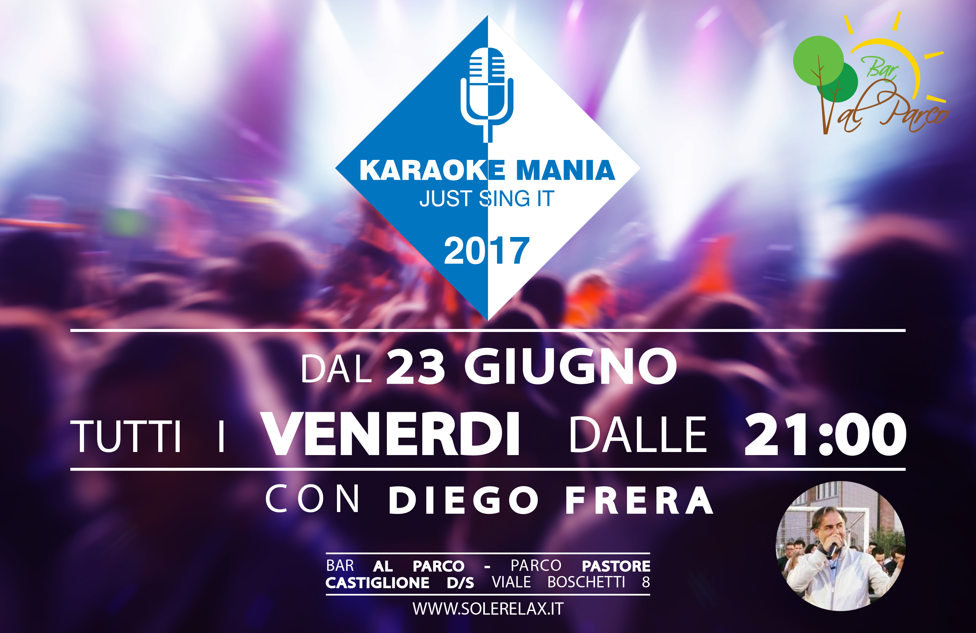 inizio karaoke mania 2017 - Bar al Parco - Castiglione delle Stiviere