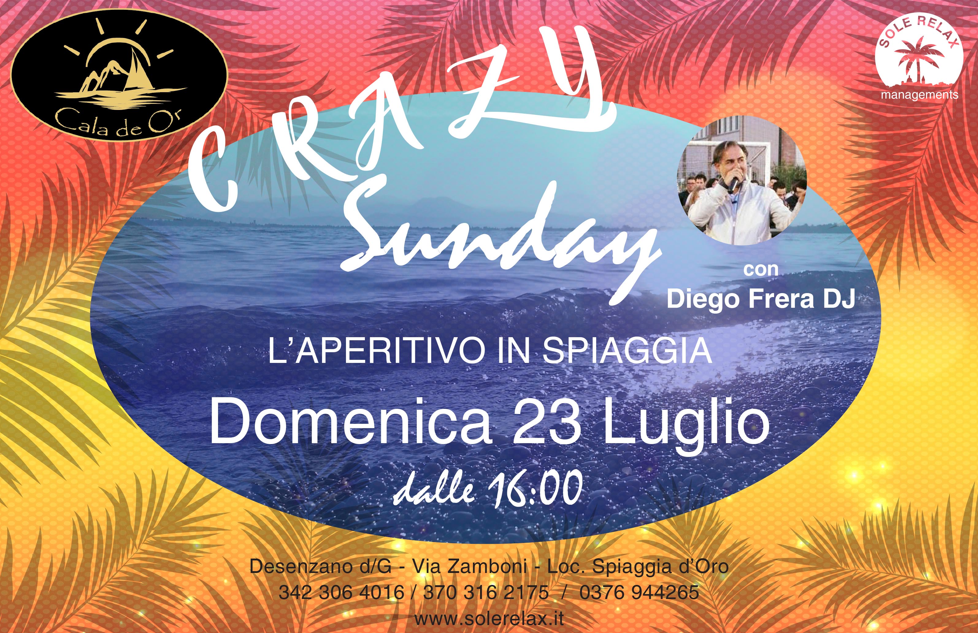 Crazy Sunday Luglio - Cala de Or - Desenzano del Garda - Sole Relax