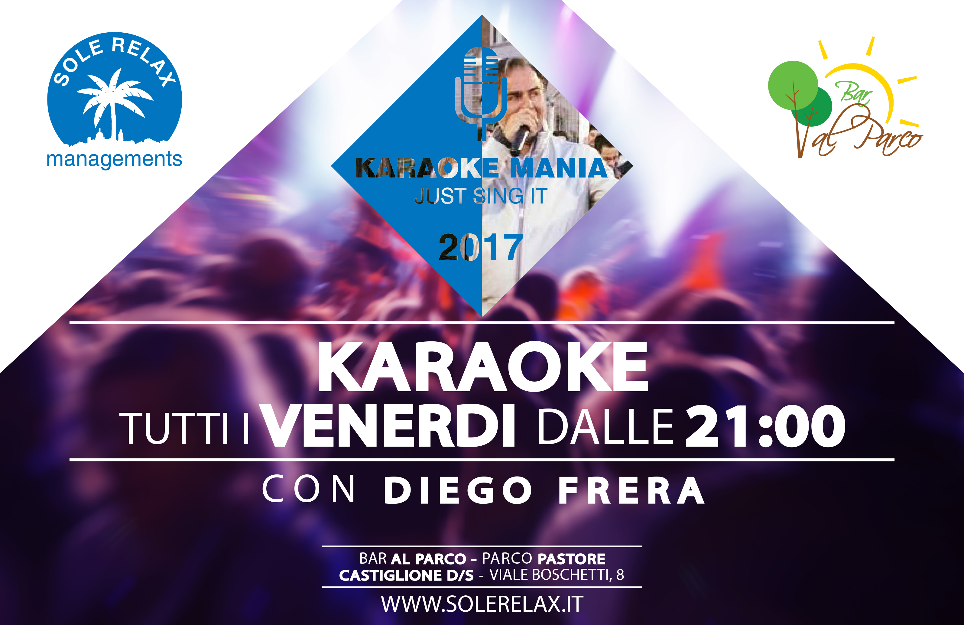 Karaoke Mania 2017 - Tutti i Venerdì - Parco Pastore - Castiglione delle Stiviere