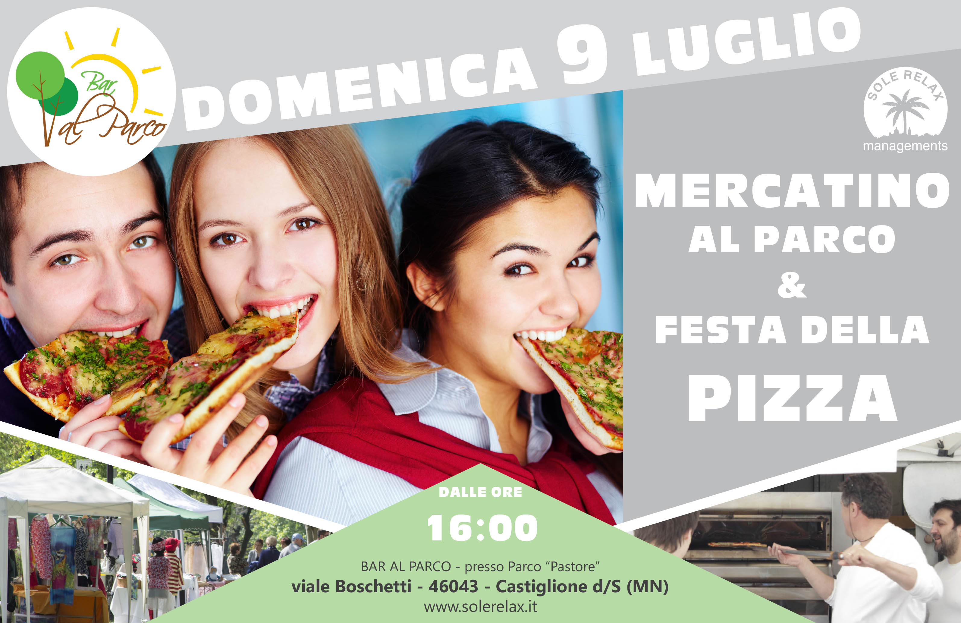 Mercatino e Pizza - Bar al Parco Pastore - Castiglione delle Stiviere