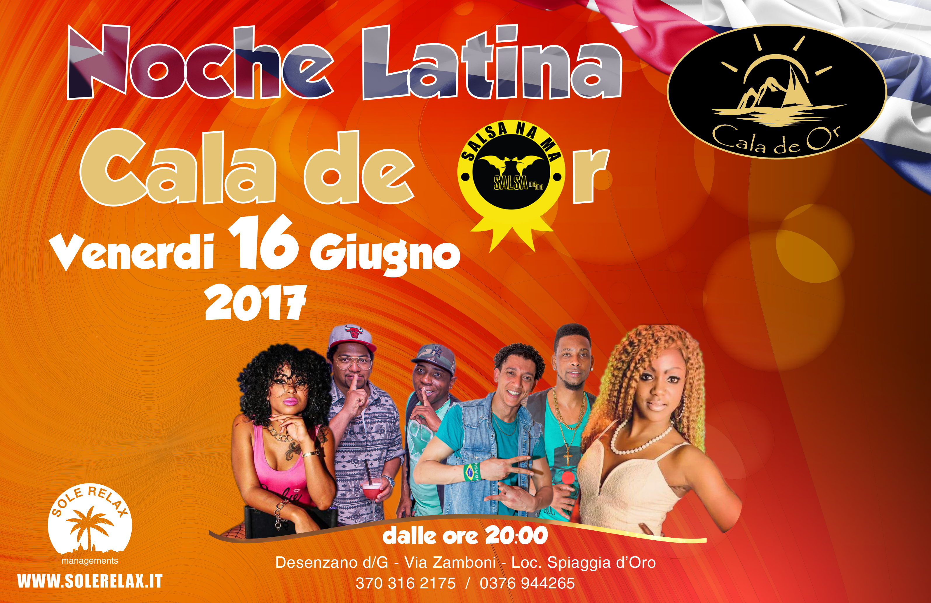 Noche Latina 3 - Cala de Or - Desenzano del Garda - Via Zamboni - Venerdì 16 Giugno