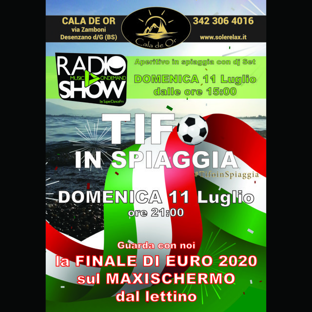 Finale Italia - Radio Show e Tifo in Spiaggia