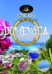 domenica on the beach