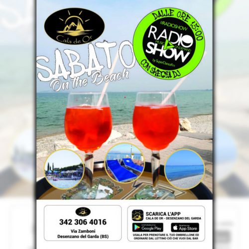 Sabato on the beach con radio show - Sabato Cala de Or