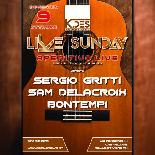 Live Sunday - Cantautori Bresciani - K.DES