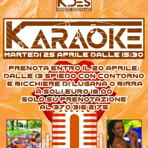 karaoke 25 aprile k.des kiosco desenzani