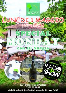 special monday - 1 Maggio - Bar al Parco Pastore