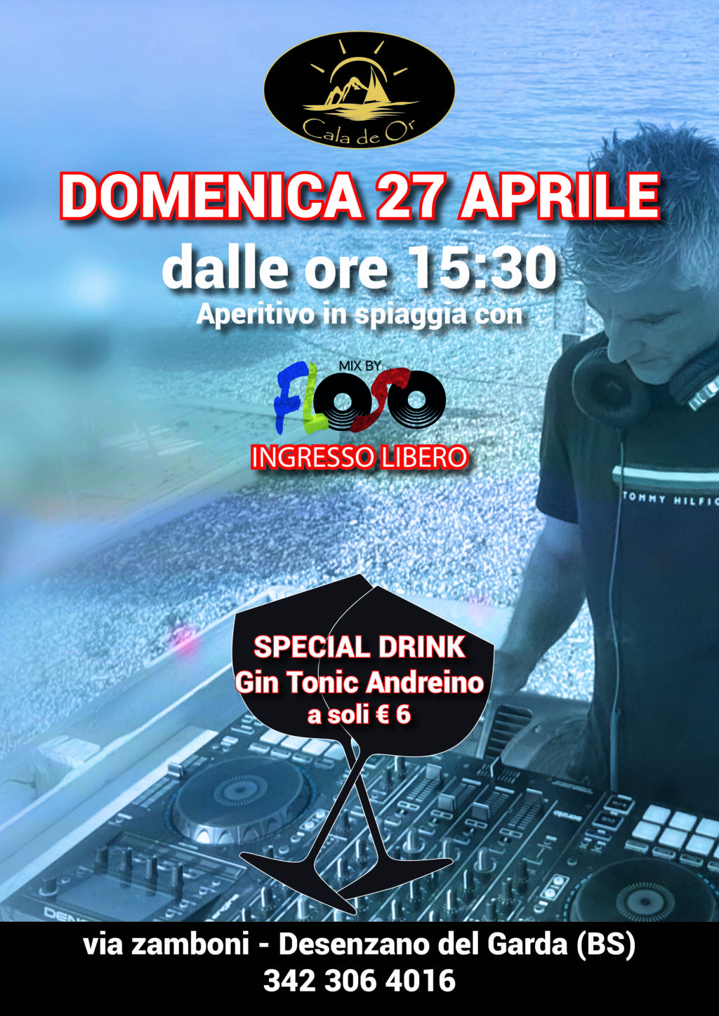 27 aprile floso cala de or