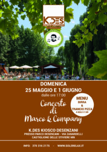 Concerto di Marco & Company 1 giugno