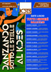 danzando sotto le stelle al k.des
