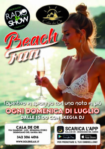 Beach Fun 2025 ogni domenica di luglio a Cala de Or con Dj Skegia