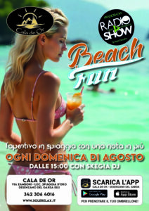 domeniche di agosto beach fun skegia
