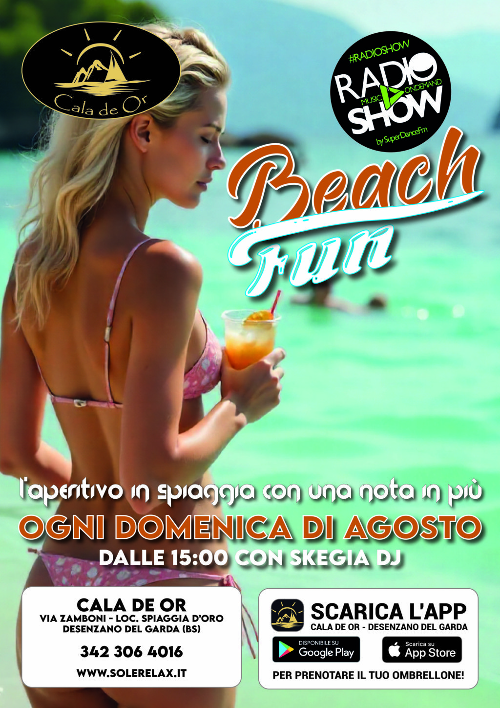 domeniche di agosto beach fun skegia