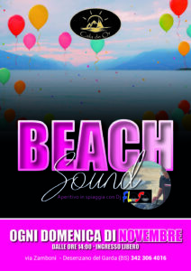 Novembre Beach Sound con dj floso ogni domenica di novembre 2025