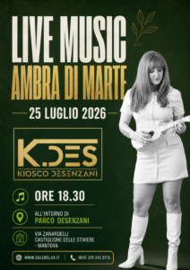 Live Music Castiglione delle Stiviere con Ambra di Marte
