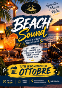 Beach Sound con Dj Floso ogni Domenica di Ottobre a Cala de Or