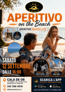 Musica acustica a Desenzano del Garda sabato 12 settembre White Moon Acoustic Duo live a Cala de Or dalle 1600, tra aperitivo, spiaggia e lago.